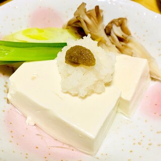 湯豆腐♪大根おろし&柚子胡椒